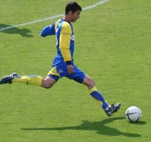 lanzamiento de futbol